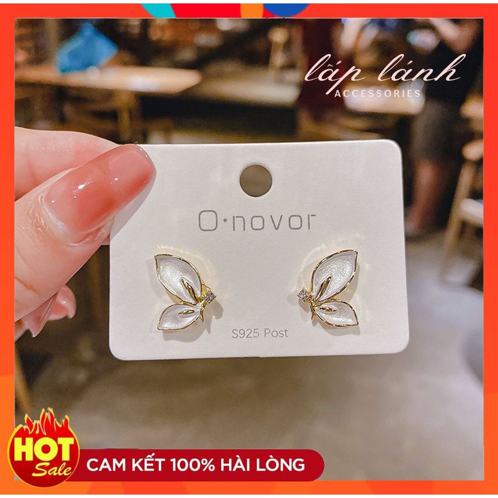 [HOT] BÔNG TAI KHUYÊN TAI HÌNH CÁNH BƯỚM NHỎ XINH THỜI TRANG PHONG CÁCH HÀN QUỐC 223BT091