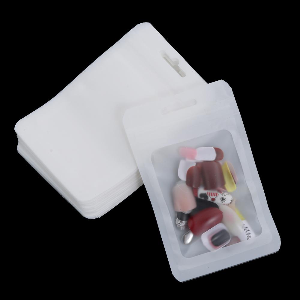 Bộ 20 Túi Đựng Đồ Bằng Lá Nhôm Chống Thấm Nước Có Khóa Kéo Màu Xanh Dương/ Hồng/Xanh Lá