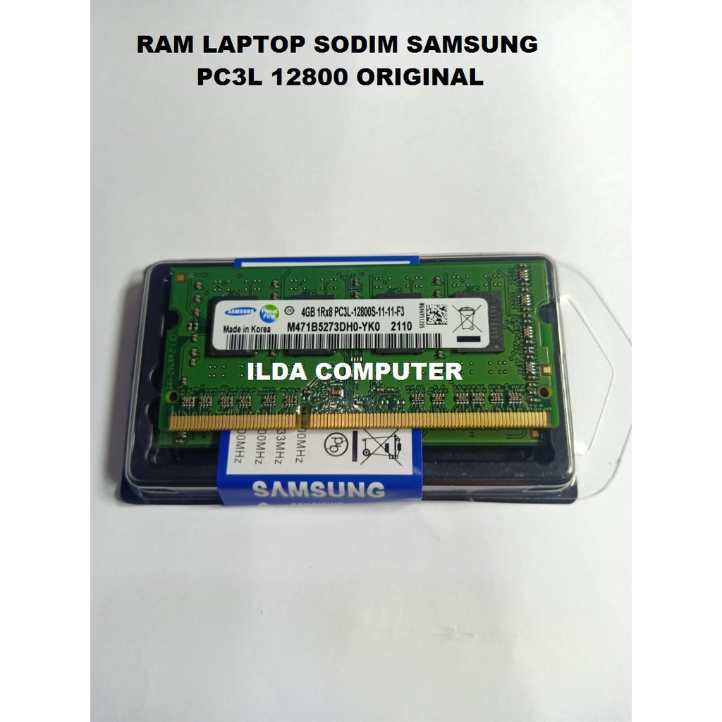 Ram Samsung Sodimm Ddr3 4gb Pc 12800l | BigBuy360 - bigbuy360.vn