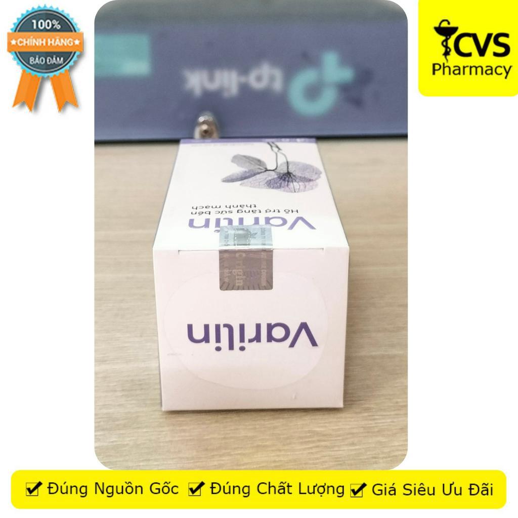 Varilin hỗ trợ tăng sức bền thành mạch - Hộp 30 viên - CVS Pharmacy