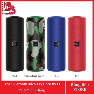 Mua Loa Bluetooth Xách Tay Hoco BS33 V5.0 Chính Hãng - Pin Trâu - Hỗ Trợ AUX  USB  Thẻ Nhớ