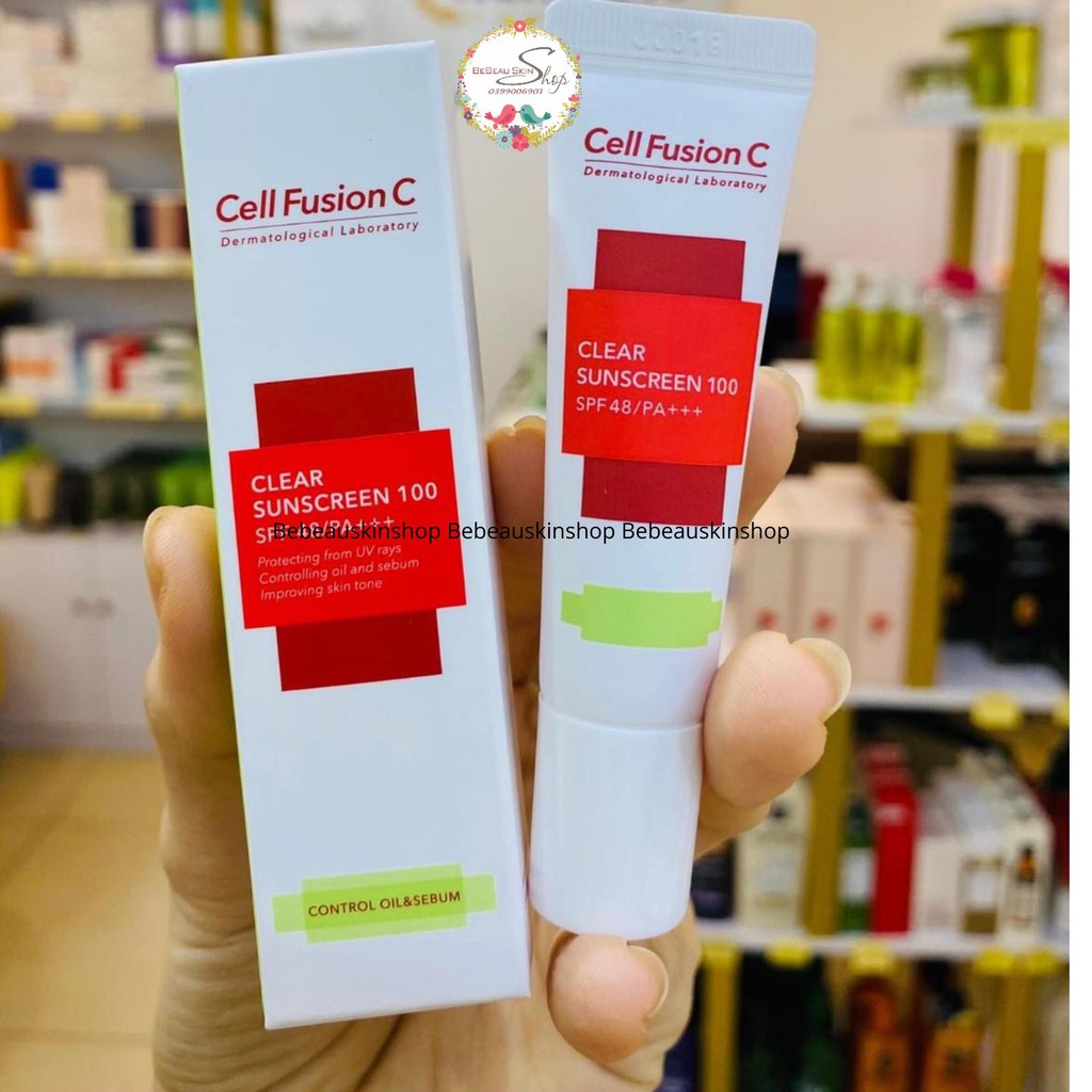 Kem chống nắng Cell Fusion C Laser Suncreen 100/Toning Suncream 100