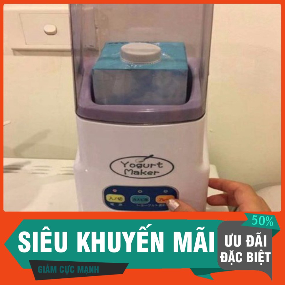 [FREE SHIP] Máy Làm Sữa Chua Yogurt Maker Nhật Bản 3 Nút Tự Động