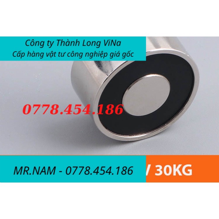 Nam châm điện LS-P40/20 12V 30KG