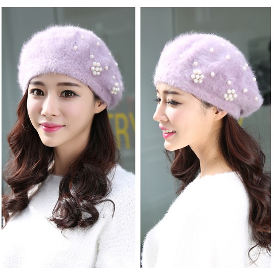 Nón beret mũ bêre nữ đẹp thời trang Hàn Quốc