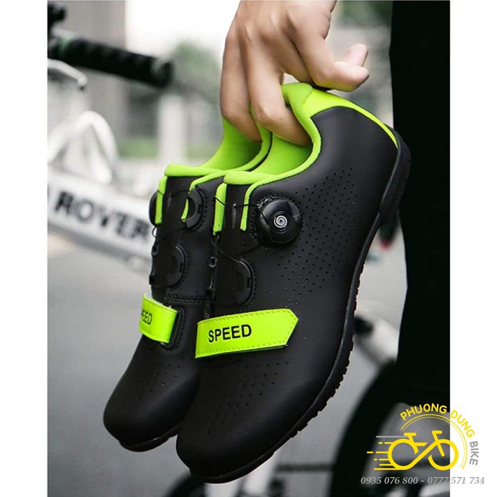 Giày đi xe đạp thể thao Road, MTB SPEED - 1 Khóa Vặn