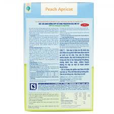 BỘT SỮA DINH DƯỠNG HIPP BỔ SUNG PRAEBIOTIK ĐÀO, MƠ TÂY