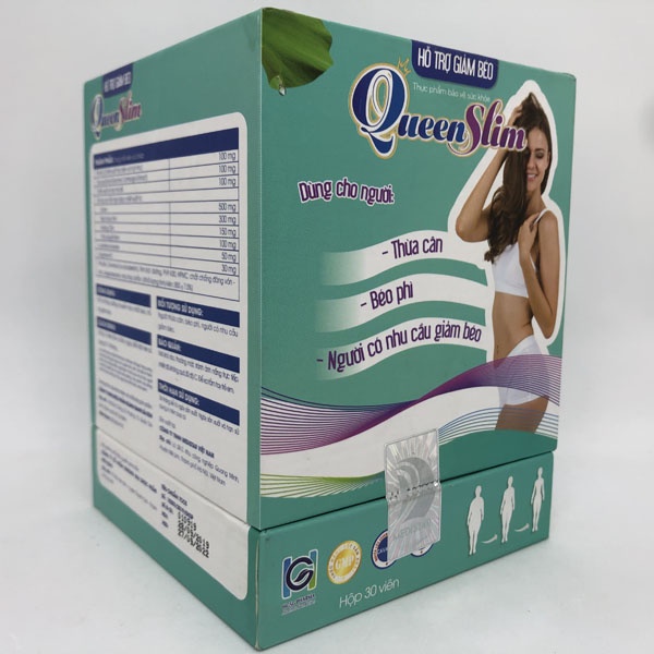 Viên uống giảm cân Queen Slim - Giảm cân an toàn hiệu quả, giảm cân nhanh từ 3-4kg/hộp