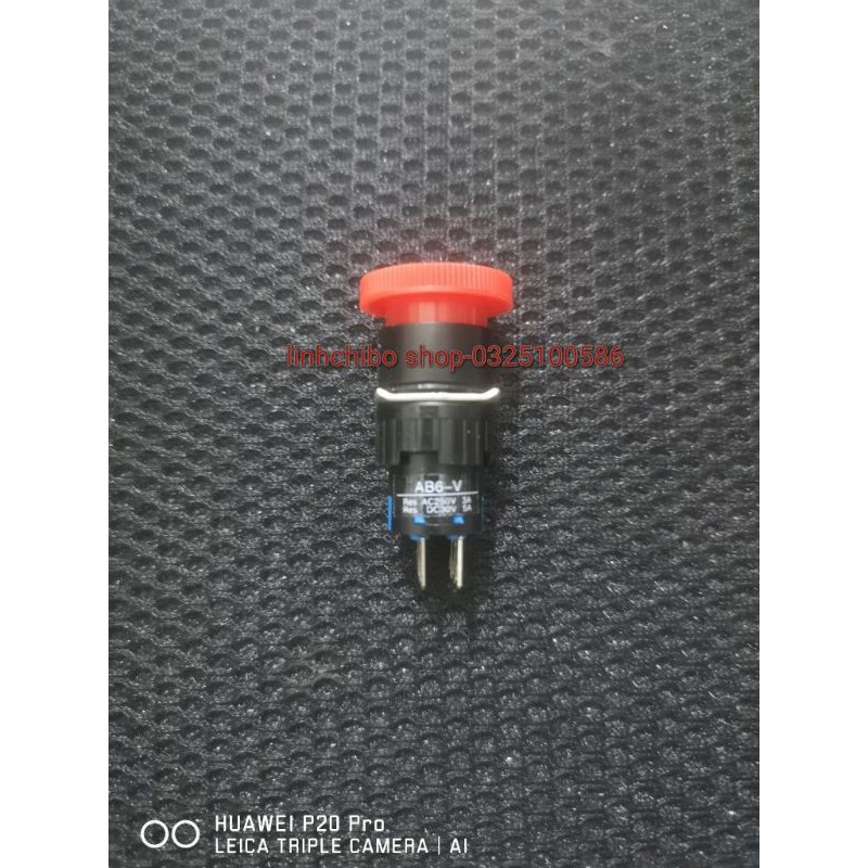 Nút dừng khẩn phi 16/6 chân