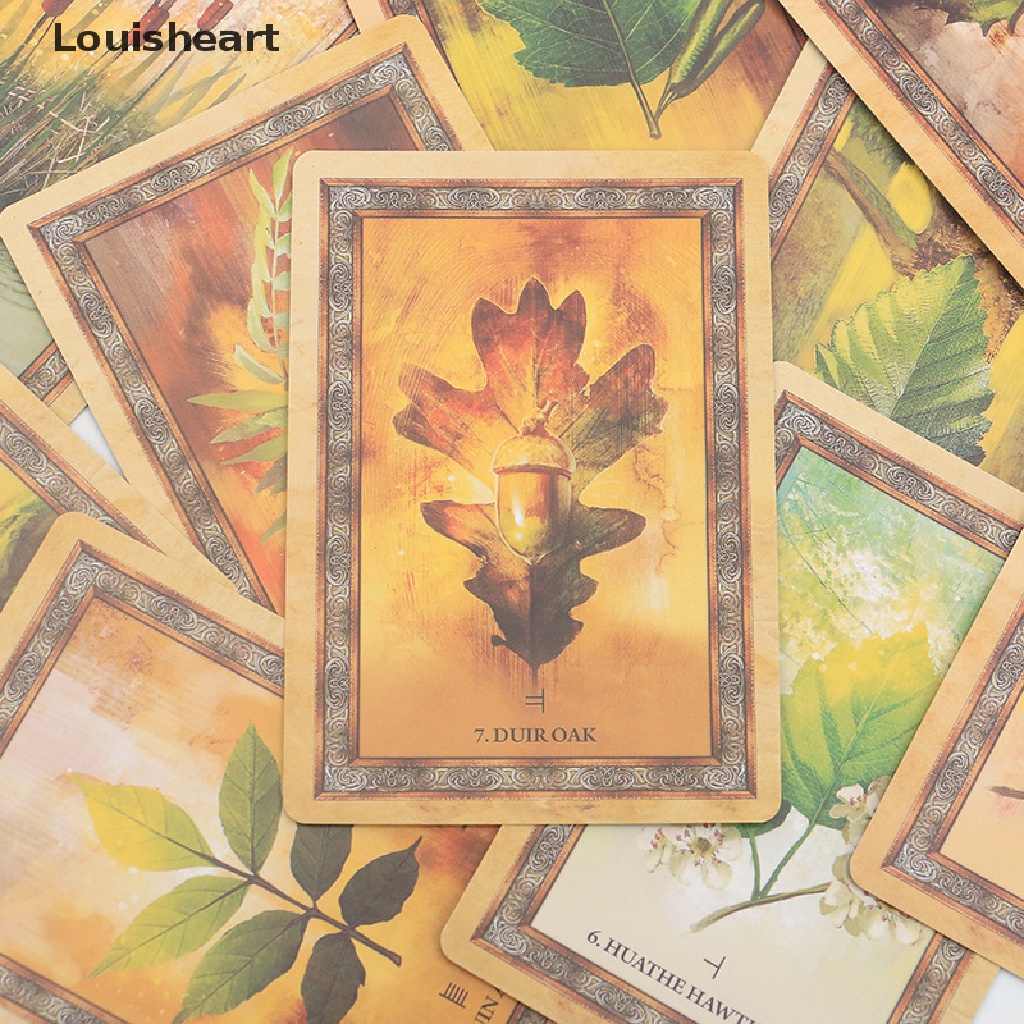 Bộ Bài Tarot Để Bàn Louisheart Celtic Tree Oracle