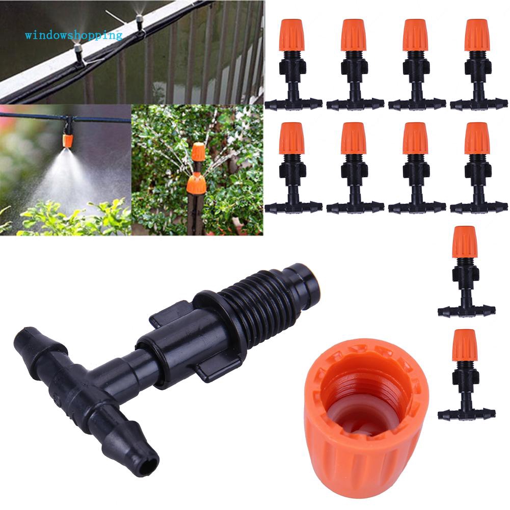 Set 10 Đầu Vòi Phun Nước Tưới Cây Tự Động