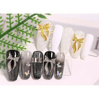 Charm nơ nail trang trí móng