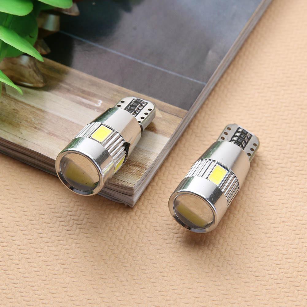 Bộ 2 đèn LED T10 W5W 5630 6SMD chuyên dụng cho xe ô tô