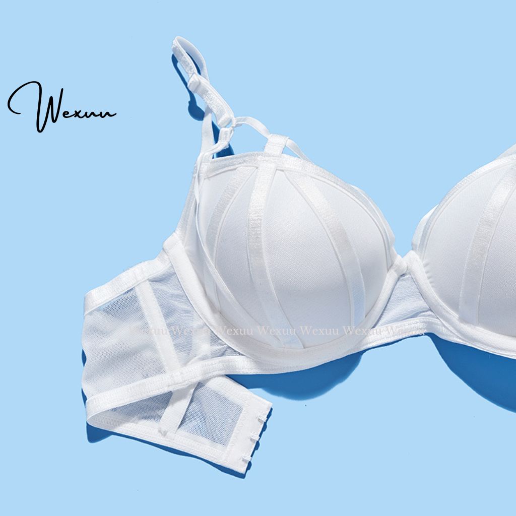 Áo lót nữ nâng ngực Wexuu Design có gọng đệm dày quả tròn siêu nâng đẩy, phối ren sexy quyến rũ - AV34