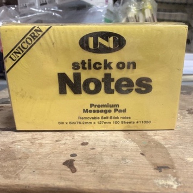 Giấy nhớ 3*5 stick on notes/pro office  ( 100 tờ)