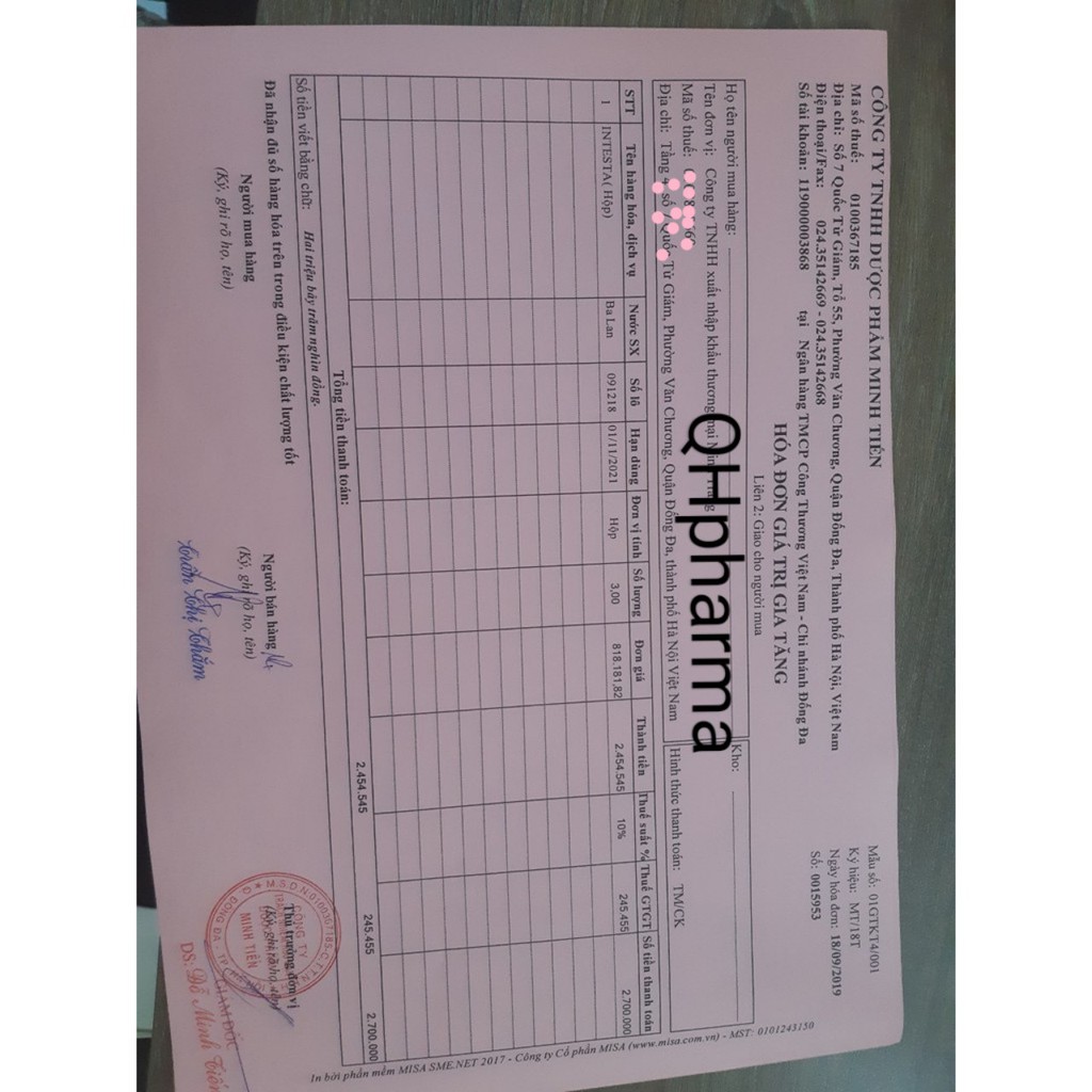 INTESTA hộp 60 viên - giải pháp hữu hiệu cho chứng ruột kích thích