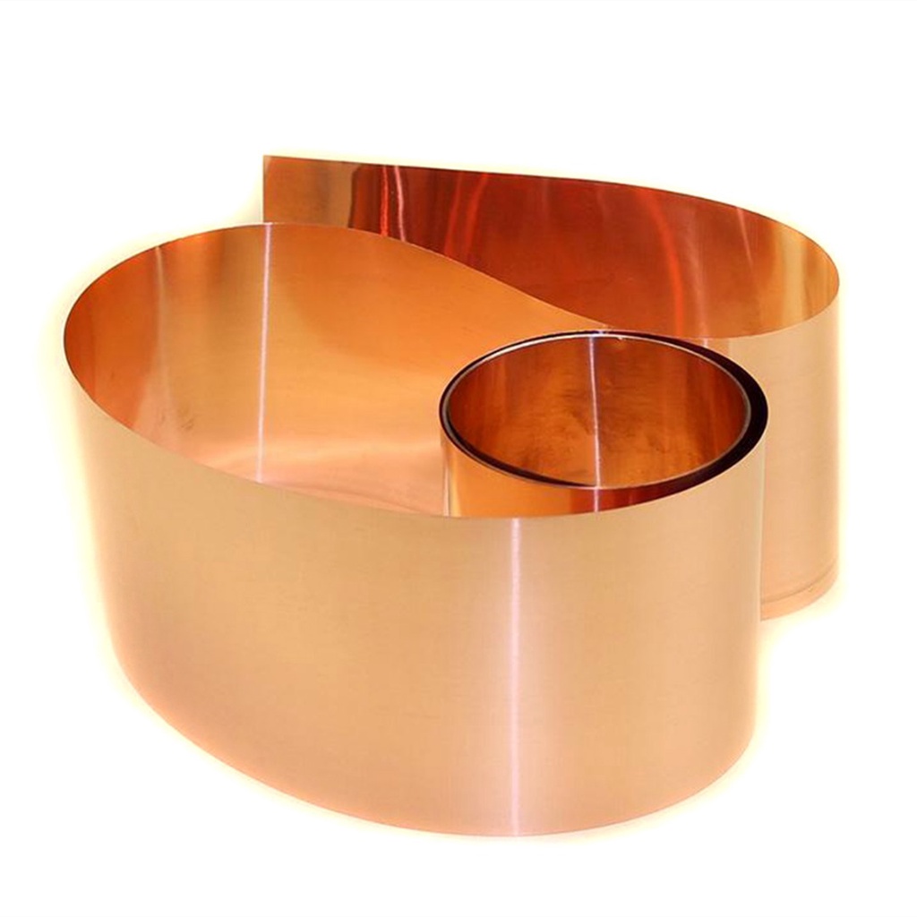 1 Cuộn Băng Keo Lá Đồng Nguyên Chất 99.9% 0.1*100*1000mm 33ft 39" ☆Meetsellmall2021