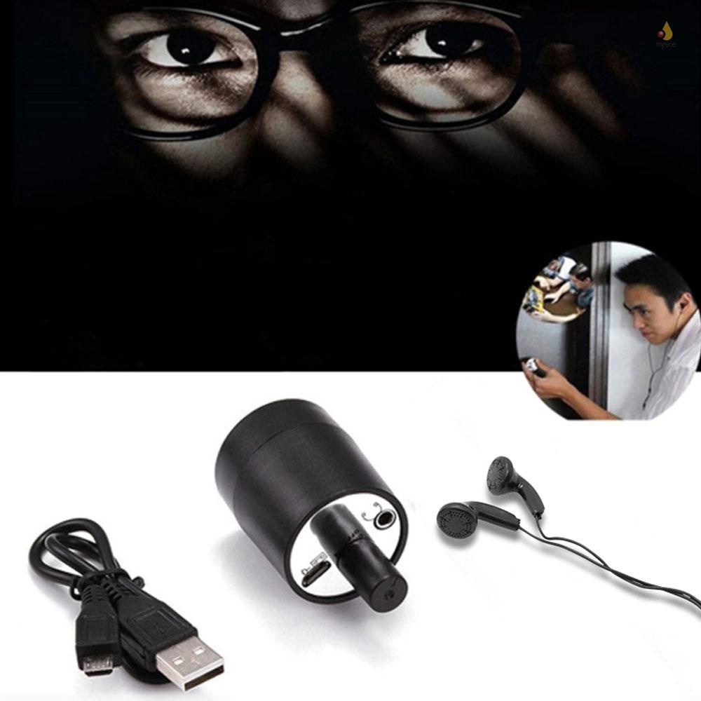 {mynivn} Micro Gắn Tường Cường Độ Cao Phát Hiện Giọng Nói Cho Thiết Bị Kỹ Sư Chống Rò Rỉ Dầu Sửa Chữa Âm Thanh