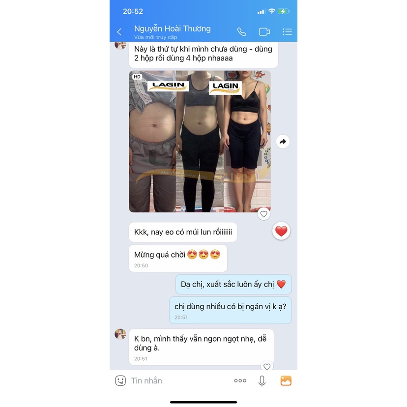 Combo 2 Hộp Siro Giảm Béo - Giảm Cân Lagin Slim Bất Chấp Mọi Cơ Địa