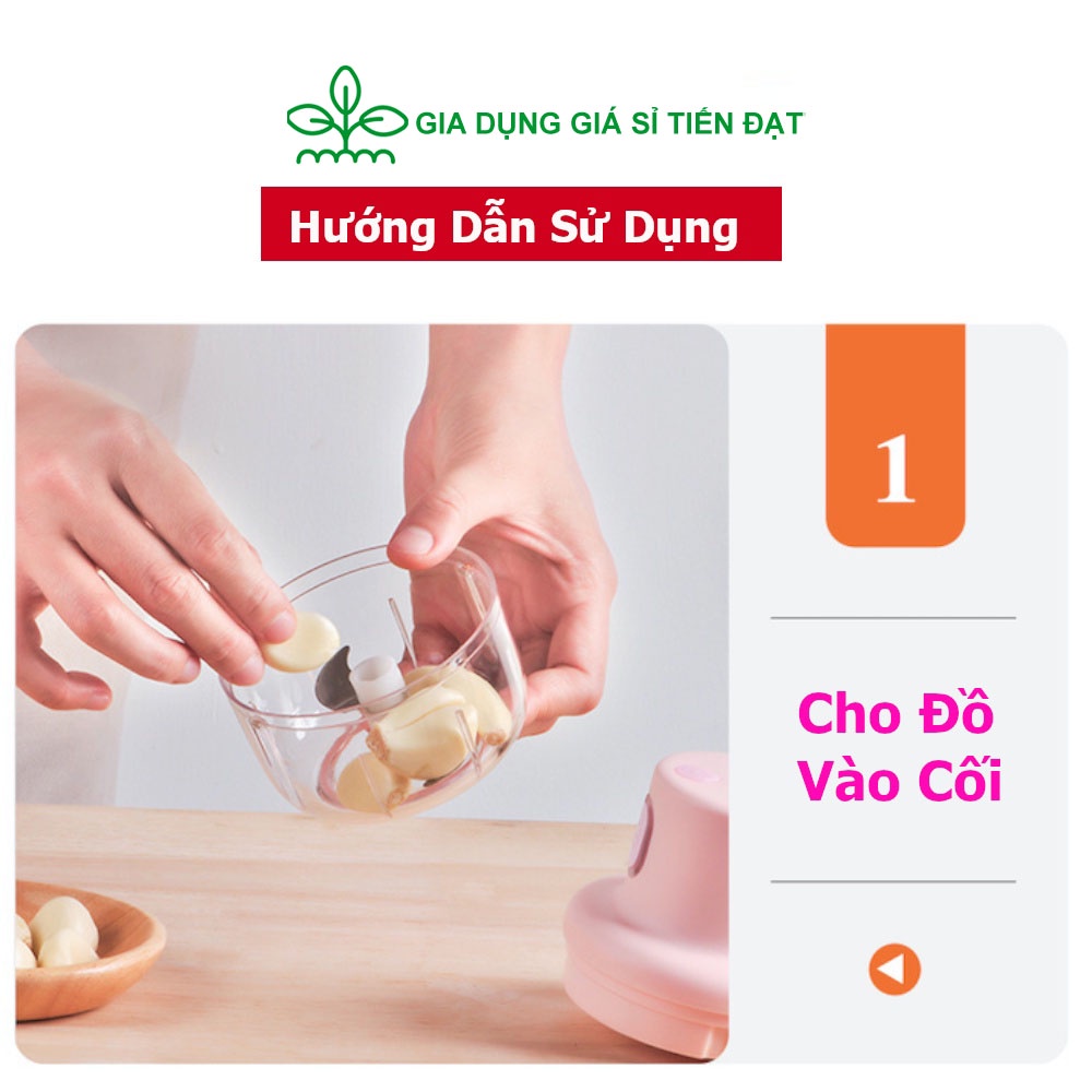 Máy Xay Ăn Dặm, Xay Cháo Chăm Sóc Trẻ Em, Người Già, 250 ml, Lưỡi Dao 3 Cánh Inox