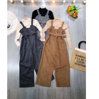 Set áo len yếm dạ nữ