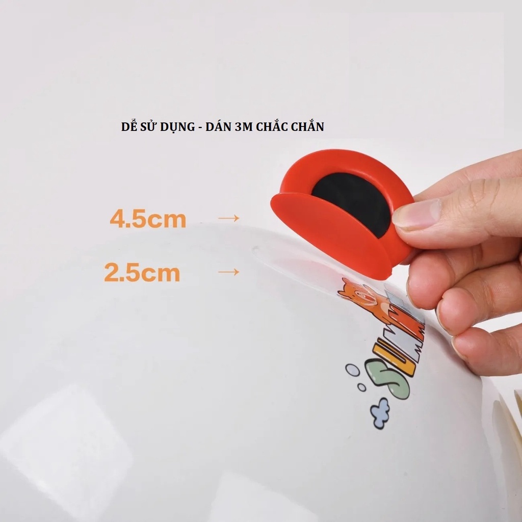 Tai Gấu Găn Mũ Bảo Hiểm, Phụ Kiện Trang Trí Nón Bảo Hiểm Cực Đẹp Kèm Keo Dán