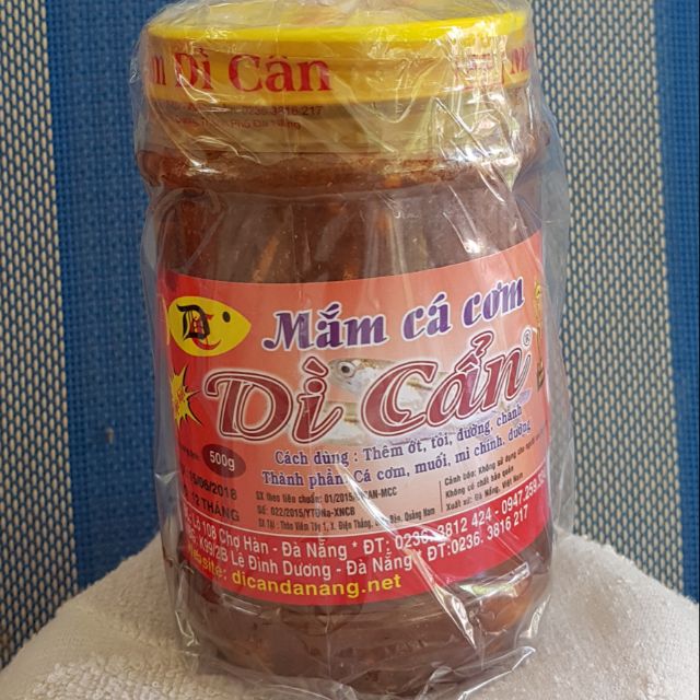 Mắm Dì Cẩn mắm cá cơm