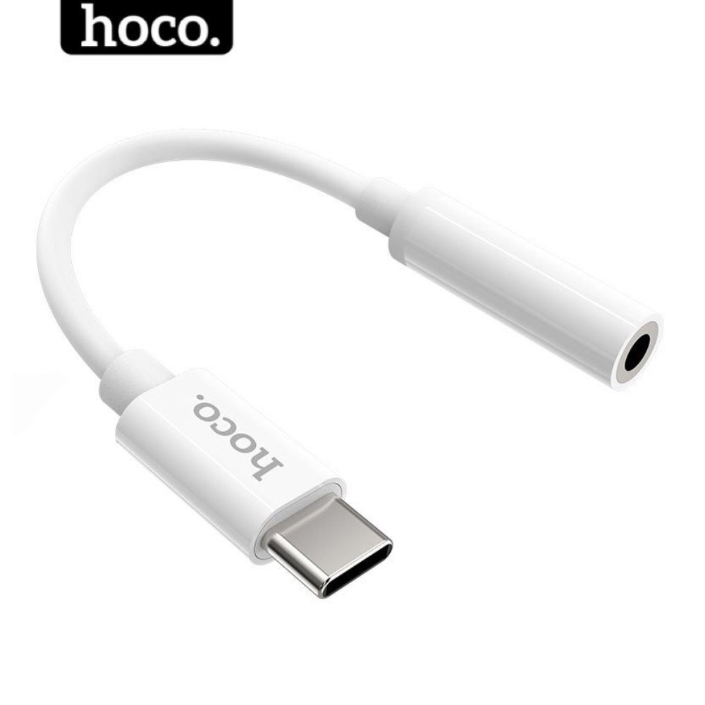 Jack chuyển type c sang 3.5mm có mic nói chính hãng Hoco đổi chân sạc andoird thành tai nghe