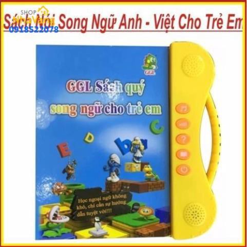 HCM Sách Điện Tử Thông Minh Cho Bé -Sách Song Ngữ Cho Bé Học Tiếng Anh