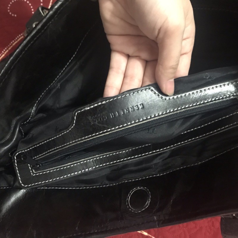 Túi da thật đen