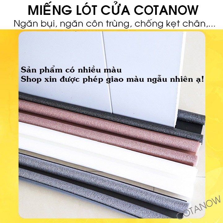 Miếng Lót Cửa - Thanh Xốp Chặn Khe Cửa COTANOW