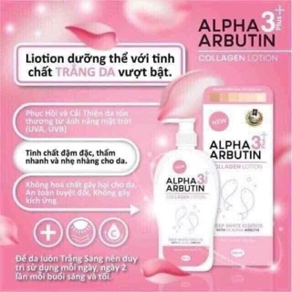 Lotion trắng da Alpha arbutin 3plus