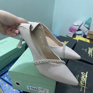 giày cao gót khảm đá sang chảnh 1693