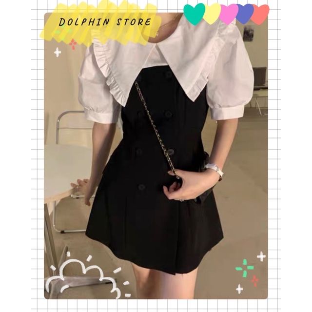 BIGSIZE Đầm đen bigsize