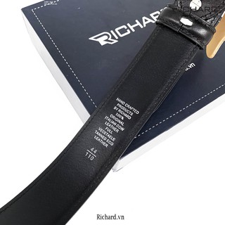 DÂY LƯNG NAM DA BÒ CAO CẤP RICHARD 019