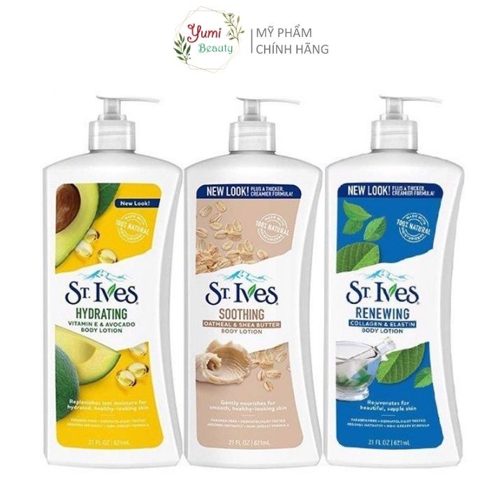 Sữa dưỡng thể St.Ives Body Lotion 621ml