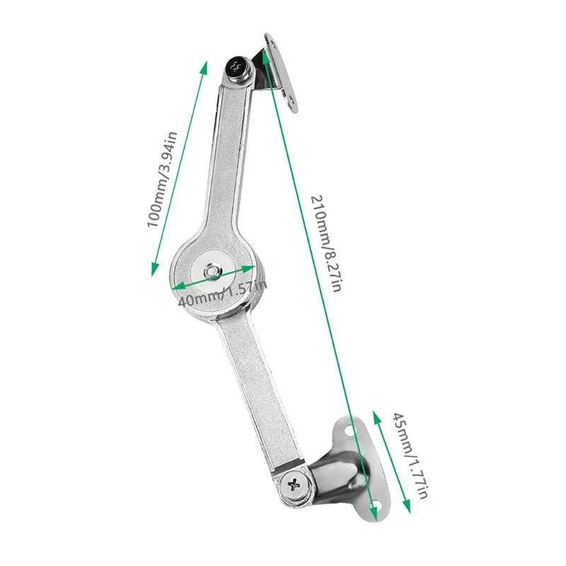 Bản Lề Hỗ Trợ Đóng Bản Lề Mềm Chịu Tải Nặng 75°/ 90° / 110°