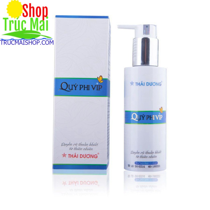 Dung Dịch Vệ Sinh Phụ Nữ Quý Phi Vip 120ml