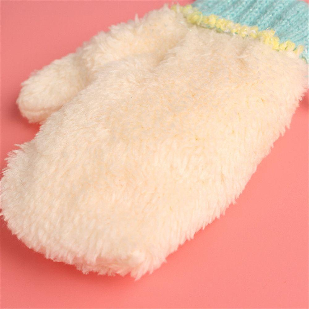 WATTLE Găng Tay Đan Len Dày Kiểu Hoạt Hình Dễ Thương Cho Bé 2-6 Tuổi