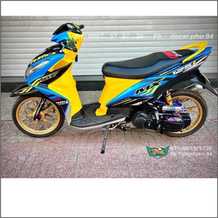 Tem Luvias Xanh vàng đen (V)