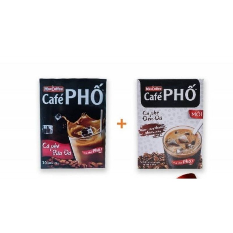 Compo 2 hộp cà phê phố tặng kèm bình giữ nhiệt cao cấp