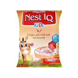 Cháo Yến trẻ em Nest IQ KIDs vị thịt bằm - Gói 50gr