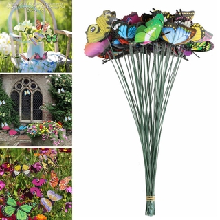 100 Chậu Hoa Nhựa Pvc Màu Sắc Ngẫu Nhiên 25x4.5cm 100x