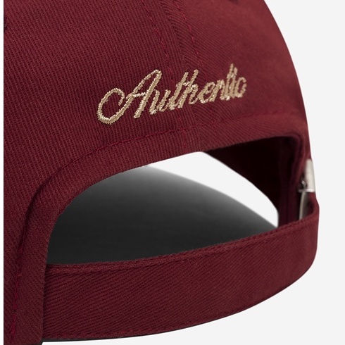 OWL BRAND ® LAUREL LOGO CAP - Mũ lưỡi cong hình thêu huy hiêu / Đỏ