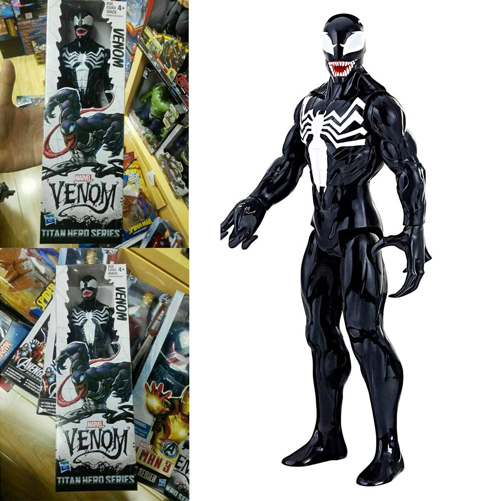 Mô hình nhân vật anh hùng Venom Avengers 4 Endgame 12" bằng pvc làm quà tặng cho bé