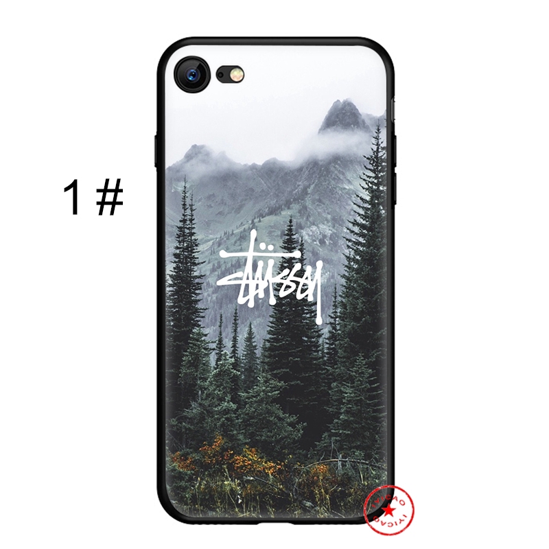 Ốp điện thoại họa tiết nhóm nhạc Stussy cho IPHONE X XS MAX XR 8 7 6 5 5S SE