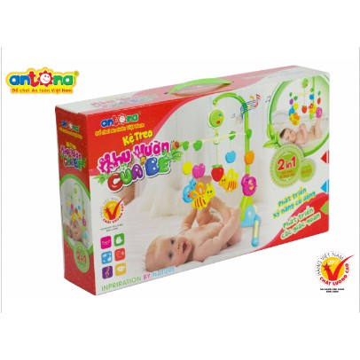 Hàng VN - Kệ treo nôi 2 in 1- Khu vườn của bé Antona