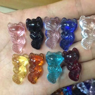 Mặt hồ ly tặng kèm móc và dây đeo cổ
