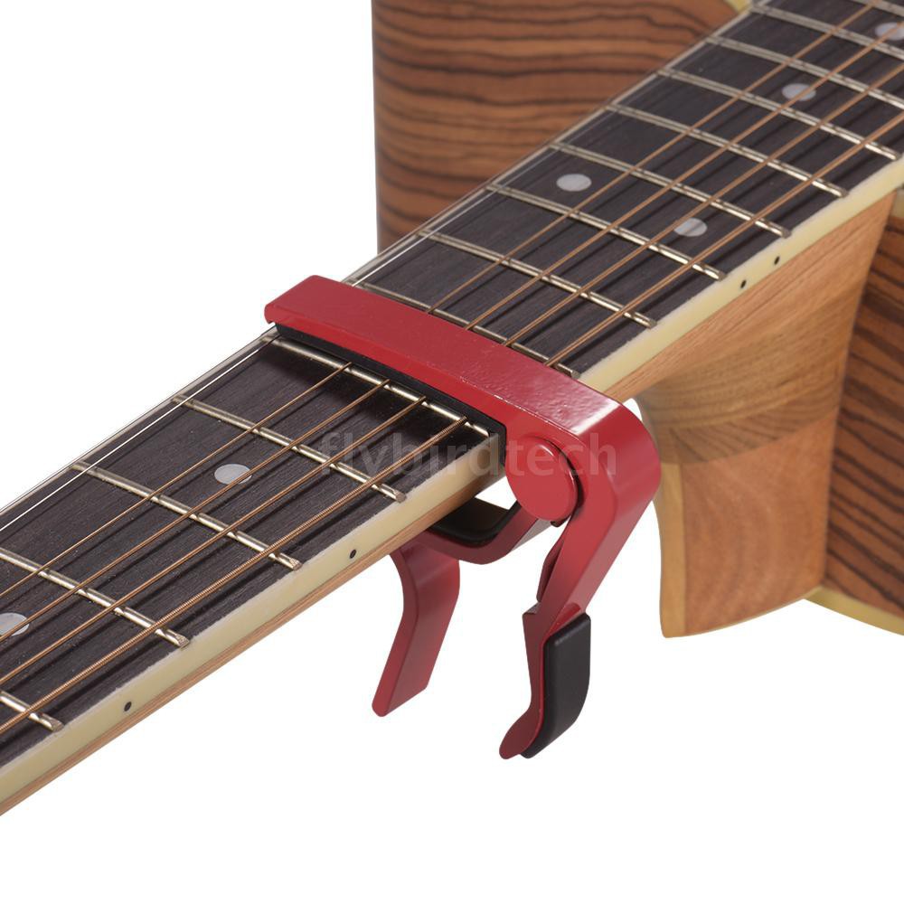 Aluminum Alloy Quick Change Guitar Capo Clamp Single-handed for Acoustic Folk Guitar Bass Ukulele
welcome to my shop !!!