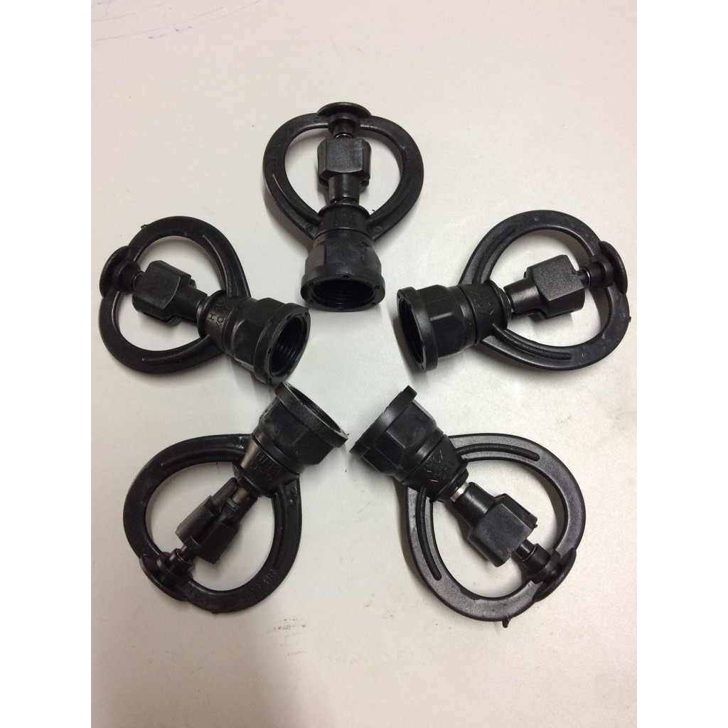 Béc tưới phun mưa thân xoay BB-966 Bảo Bình tưới rau, hoa màu, làm mát nhà xưởng